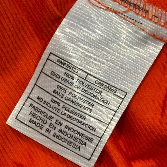 NWOT Nike Clemson Orange Fitstorm Windbreaker Size Small - Picture 3 of 8